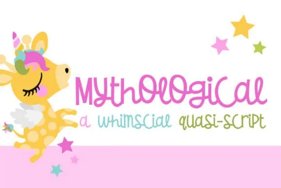 Mythological Font