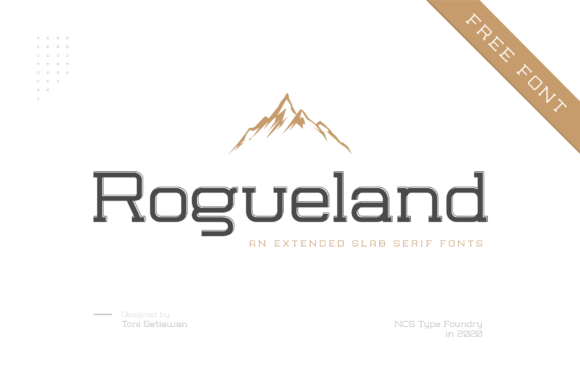 NCS Rogueland - Slab Serif Font