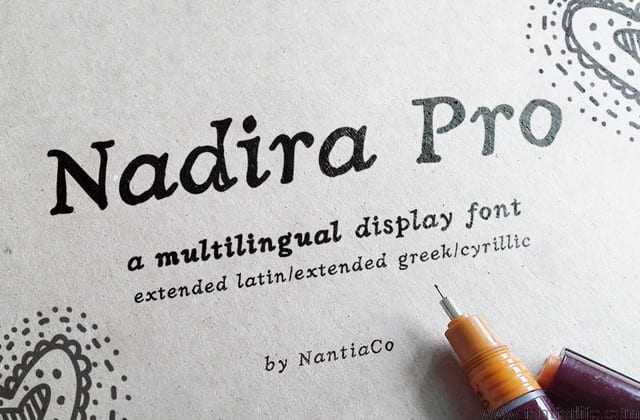 NF Nadira Pro Font