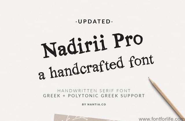 NF Nadirii Font