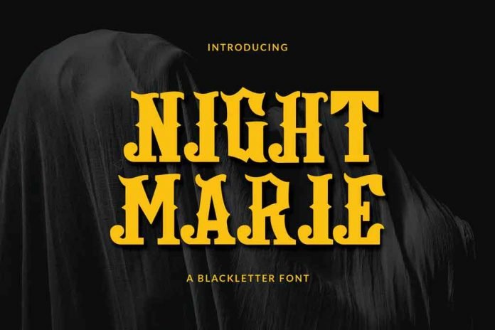 NIGHTMARIE Font