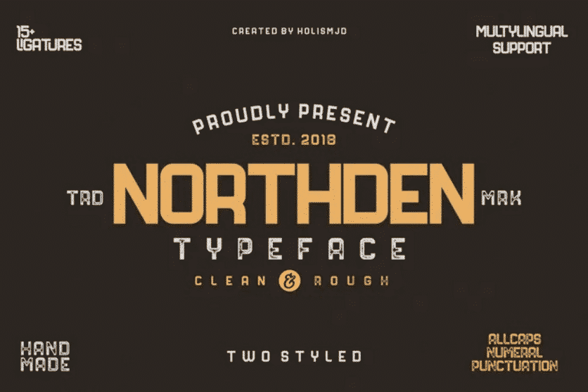 NORTHDEN Font NORTHDEN Font
