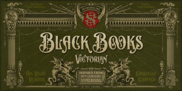 NS Blackbooks Victorian Font