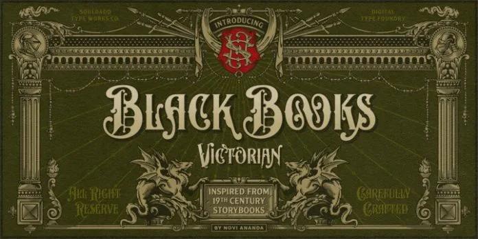 NS Blackbooks Victorian Font