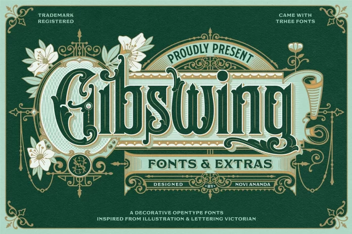 NS Gibswing Font