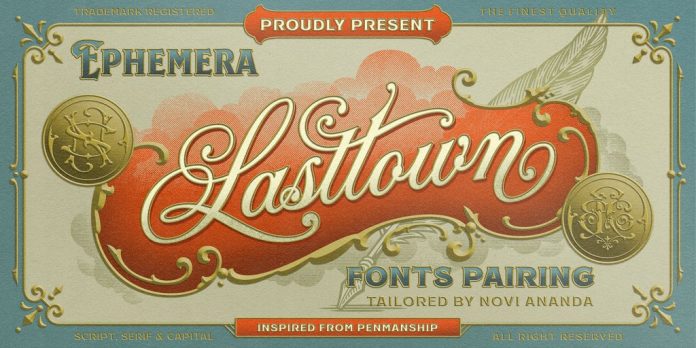 NS LastTown – Family 3 Styles Bonus Font