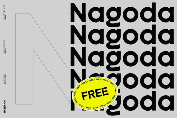 Nagoda - Modern Sans Serif Font