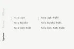 Naia Font