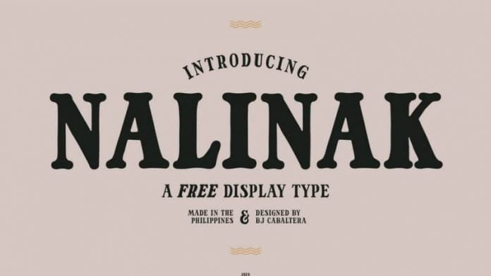 Nalinak - Rounded Serif Display Typeface