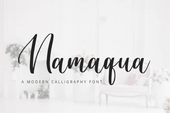 Namaqua Font