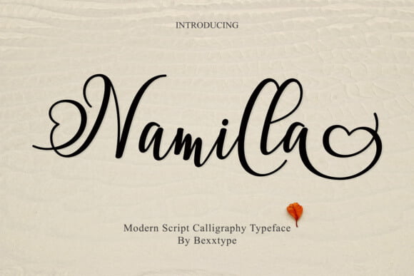 Namilla Script Duo Font