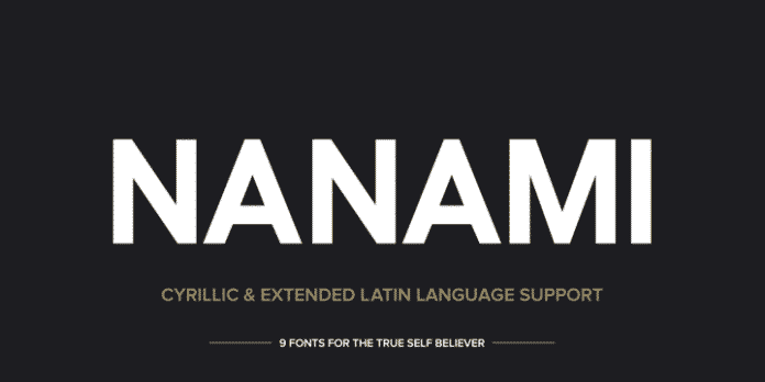 Nanami Pro Font