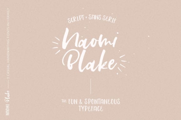 Naomi Blake Font