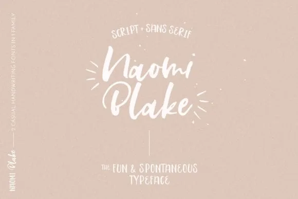 Naomi Blake Font