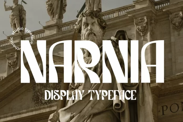 Narnia Display Typeface Font