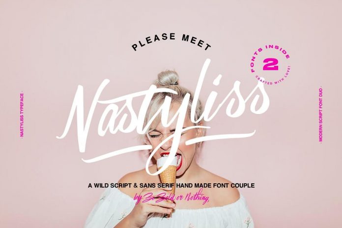 Nastyliss — A Modern Script Font Duo