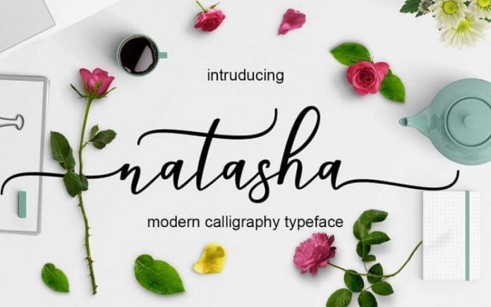 Natasha Script Font