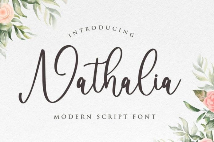 Nathalia Modern Calligraphy