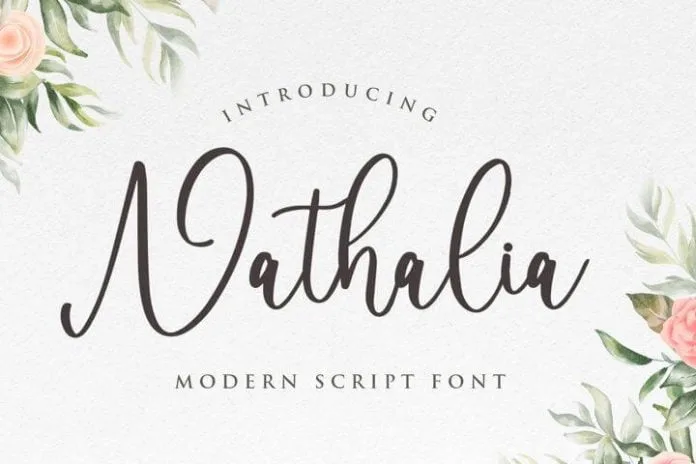 Nathalia Modern Calligraphy