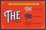 Native Roast Font