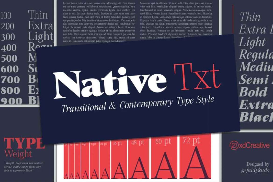 Native-Txt Font