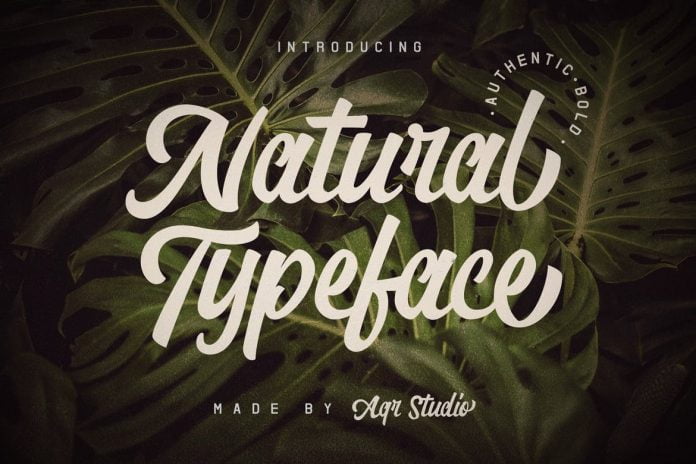 Natural Typeface