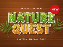 Nature Quest Font