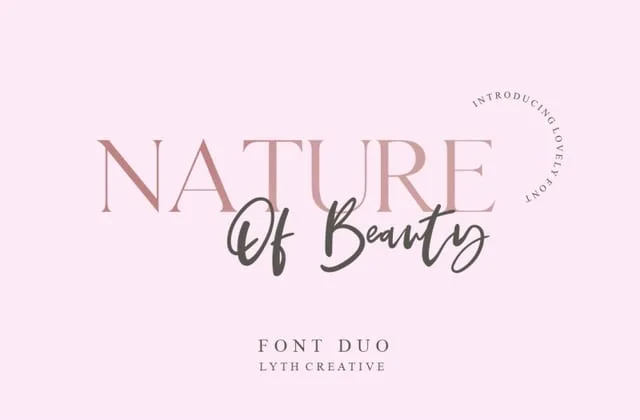 Nature of Beauty