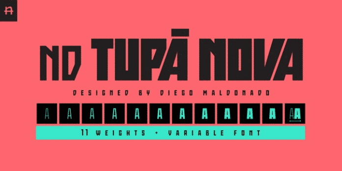 Nd Tupa Nova Font Family