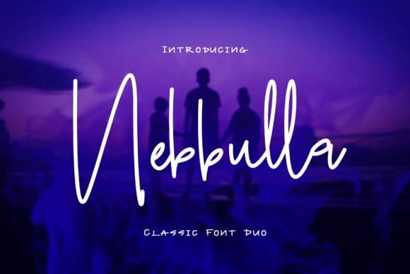 Nebbulla Duo Font