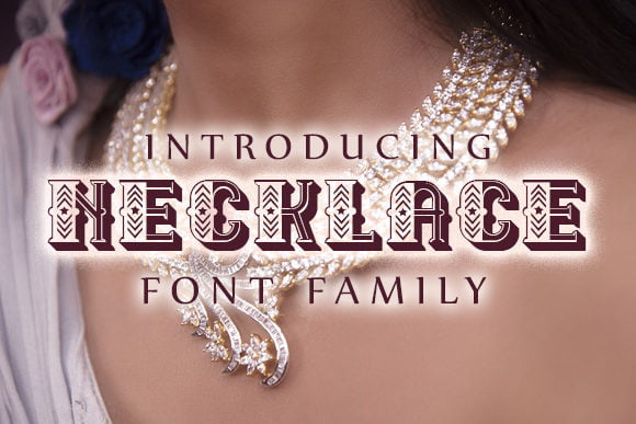 Necklace Font