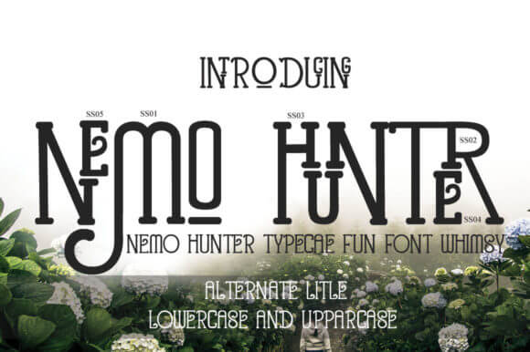 Nemo Hunter Font
