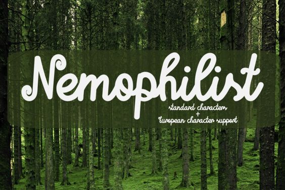 Nemophilist Font