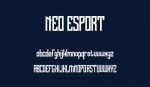 Neo Esports Font