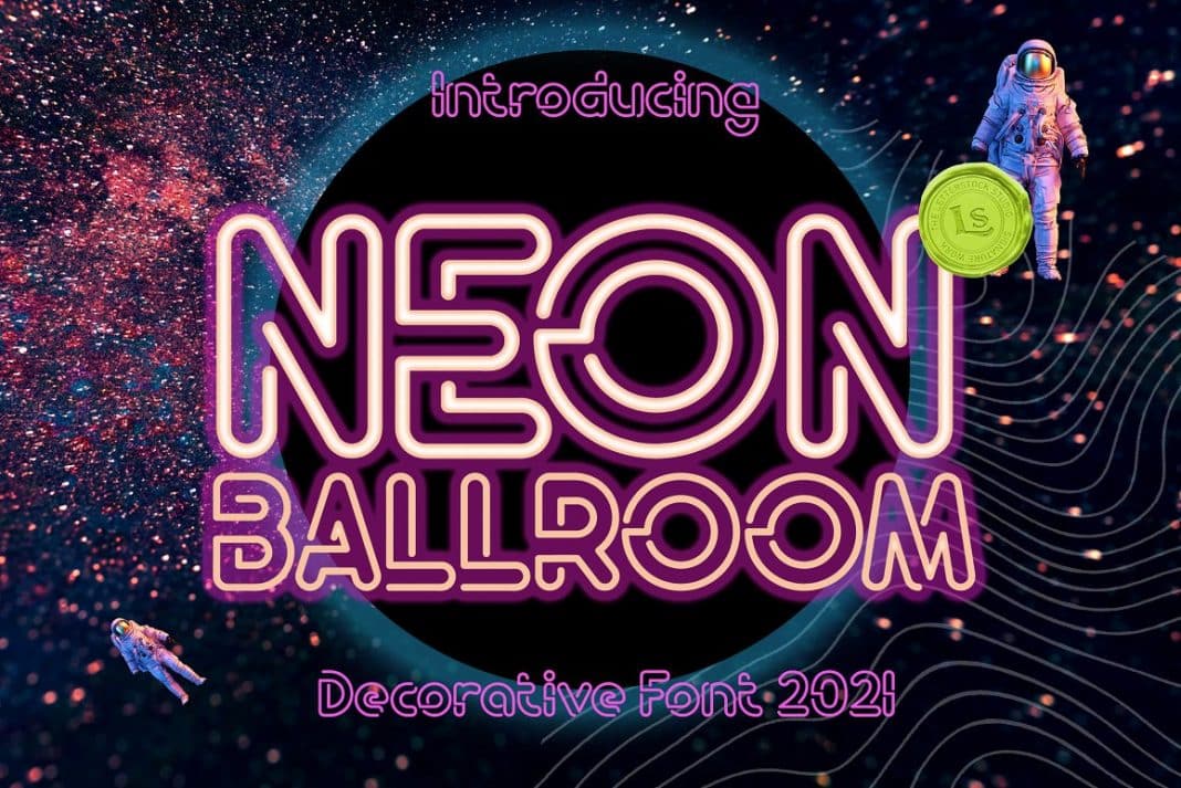 Neon Ballroom Font