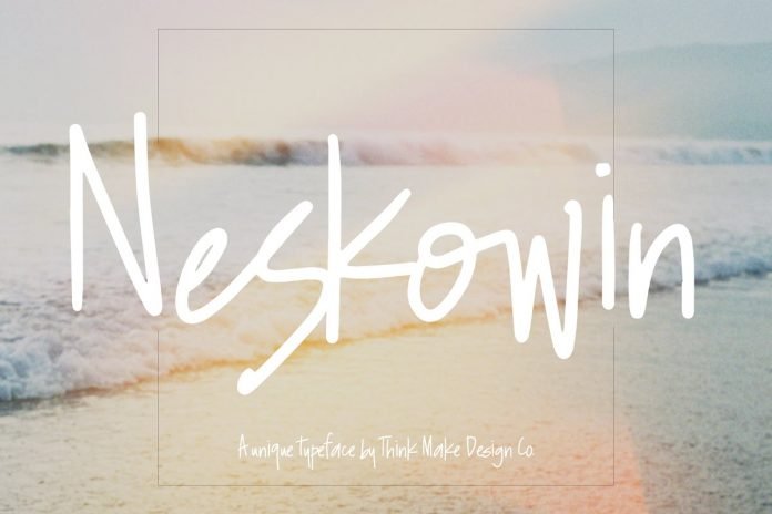 Neskowin Font + fun ligatures