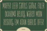 Nestophian Font