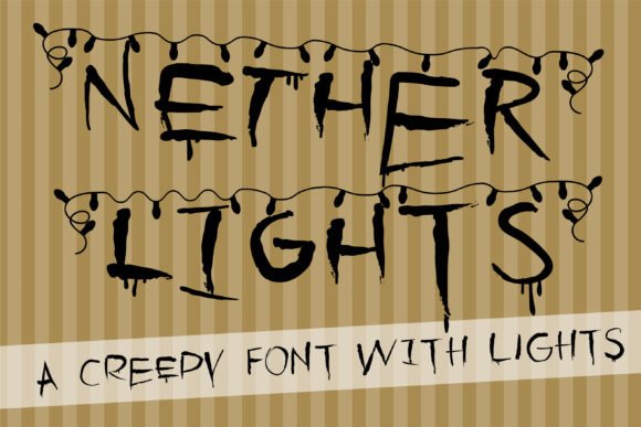 Nether Lights Font