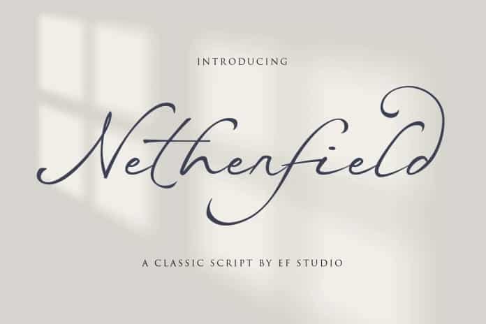 Netherfield Font