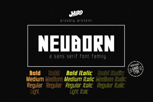 Neuborn Font