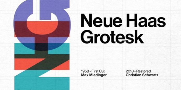 Neue Haas Grotesk Font