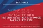 Neuf Display Fonts