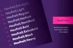Neufreit Font Family
