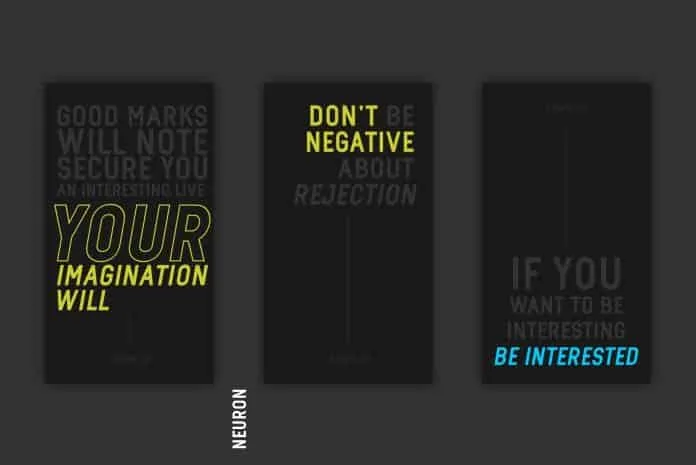 Neuron family Font