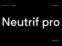 Neutrif Pro Font Family