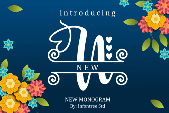 New Monogram Font