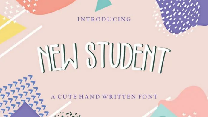 New Student Font