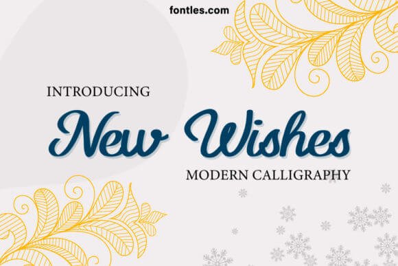 New Wishes Font