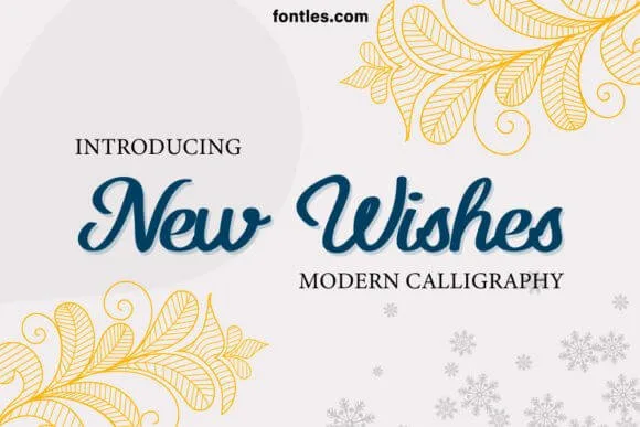 New Wishes Font