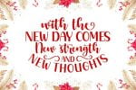 New Year Holiday Font